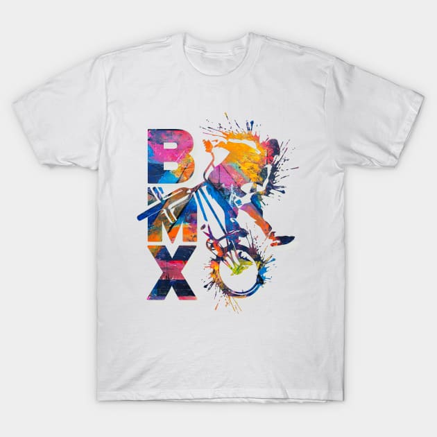 BMX Apparel - Cool Bmx Bike T-Shirt by BabyYodaSticker